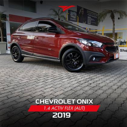 CHEVROLET ONIX 1.4 MPFI ACTIV 8V FLEX 4P AUTOMÁTICO